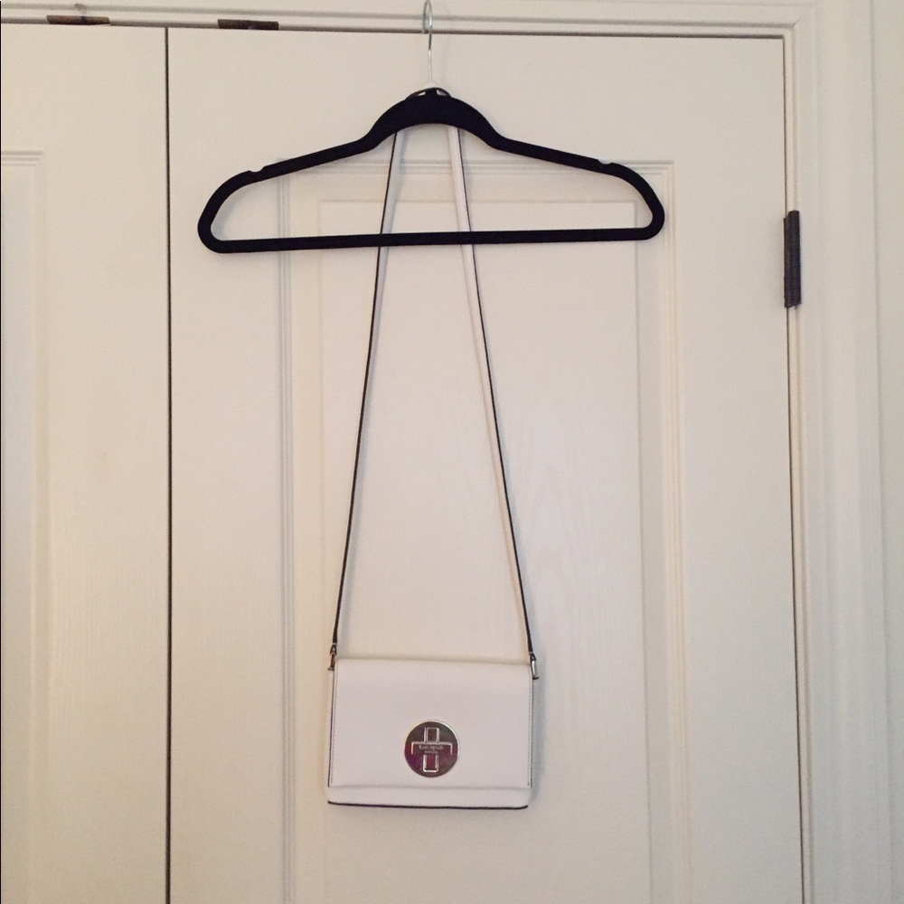 Kate Spade Small White Crossbody Bag